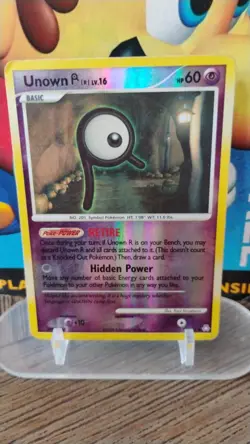 UNOWN LV. 16 Legends Awakened POKEMON Reverse Holo 2008 Trading Card 77/146 - Image 1
