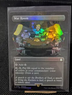 War Room (Borderless Launch Promo – Near Mint) MtG: Fallout [PIP #1068] - Image 3