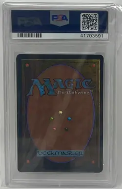 MTG Magic - Antiquities - Staff of Zegon - PSA 9 - Image 3