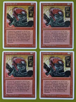 Ironclaw Orcs x4 Fourth Edition 4th 4x MTG Magic the Gathering - Image 2