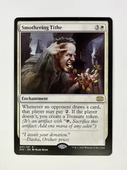 1x MTG Smothering Tithe - Double Masters 2022 - NM #31 - Image 1