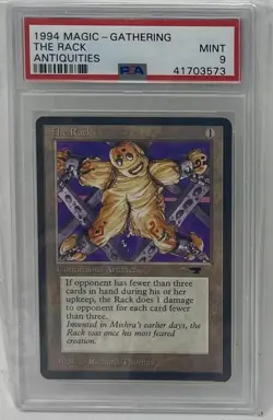 MTG Magic - Antiquities - The Rack - PSA 9 - Image 2