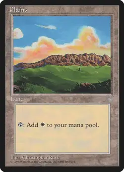 Plains (343) Ice Age MTG - Image 1