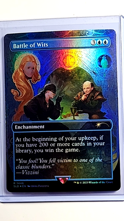 2023 MTG Magic the Gathering Secret Lair Princess Bride Foil 1446 Battle of Wits - Image 3