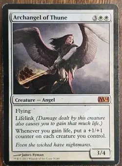 MTG Archangel of Thune Core Set 2014 MP - Image 1