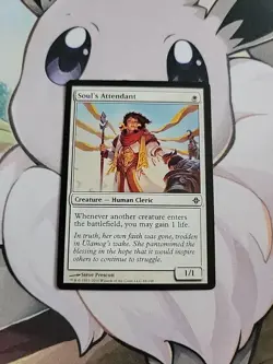 MTG Soul's Attendant Rise of the Eldrazi 044/248 Regular Common W5 - Image 1