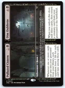 Polluted Cistern Dim Oubliette - Commander Duskmourn - MTG - Near Mint - Image 1