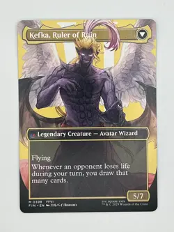 MTG Final Fantasy - Kefka, Court Mage - M 0398 (Borderless) MTG FF: FIC - Image 2