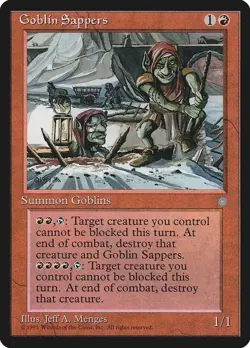Goblin Sappers Ice Age MTG - Image 1