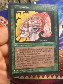 German FBB • Llanowar Elves • Pack Fresh • Mtg (1216) - Image 6