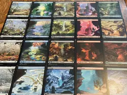 20x Bloomburrow 4 Seasons Full Art Land Set Magic the Gathering MTG NM - Image 6