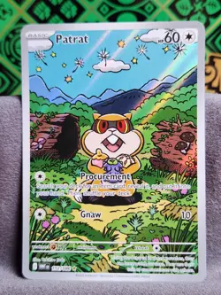 POKEMON - PATRAT - 152/086 - ILLUSTRATION RARE - S&V WHITE FLARE - NEAR MINT - Image 1