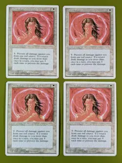 Circle of Protection: Red x4 Fourth Edition 4th 4x Magic the Gathering MTG - Image 2