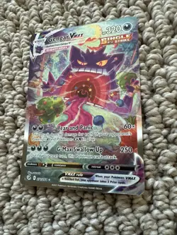 Pokemon Gengar VMAX Alternate Art Secret Holo Card 271/264 Swsh08: Fusion Strike - Image 3