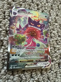 Pokemon Gengar VMAX Alternate Art Secret Holo Card 271/264 Swsh08: Fusion Strike - Image 4