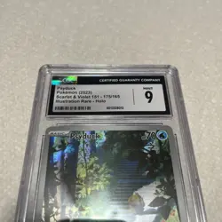 PokÃ©mon TCG Psyduck Scarlet Violet-151 Holo Illustration Card 175/165 CGC9 - Image 2