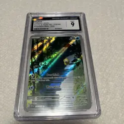 PokÃ©mon TCG Psyduck Scarlet Violet-151 Holo Illustration Card 175/165 CGC9 - Image 3