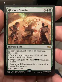 MTG - Innistrad Crimson Vow - Glorious sunrise - NM - Image 1