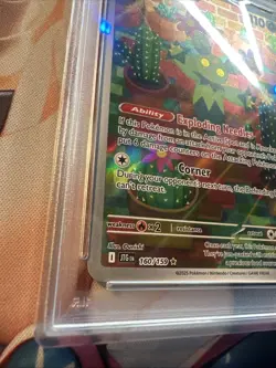 PokÃ©mon TCG Maractus Card 160/159 Journey Together PSA 10 - Image 3