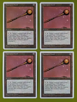Tawnos's Wand x4 Fourth Edition 4th 4x Playset Magic the Gathering MTG - Image 1