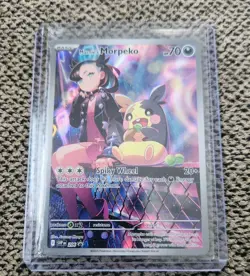 Marnie's Morpeko 206 Pokemon AR Card And Steven Beldum 207 Promo Cards Both NM  - Image 2