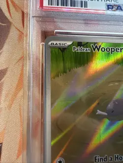 Paldean Wooper IR 221/193 Sv02 Paldea Evolved IR Holo Card PSA 10 Gem Mint - Image 4