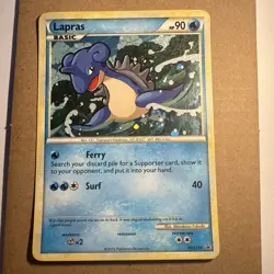 Lapras HGSS14 Pokemon TCG Card Promo Star Holo Rare - Image 1