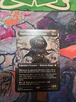 MTG - Tinybones, Bauble Burglar (Borderless) 324 - Foundations NM - Image 1