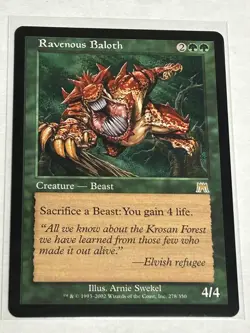 MTG RAVENOUS BALOTH ONSLAUGHT x1 Magic NM - Image 1