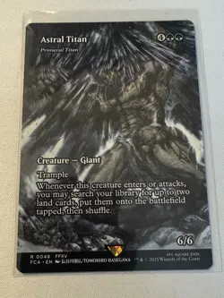 Astral Titan (Showcase) - Reg - MTG - FCA - 0048 - RARE ~ NM - Image 1