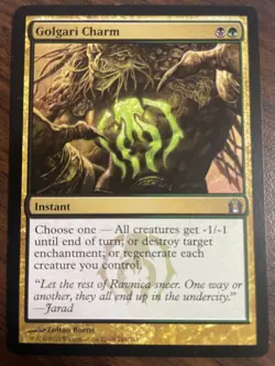 MTG - Golgari Charm 164/274 - Return to Ravnica - Non-Foil Uncommon - Near Mint - Image 1