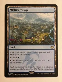Mistrise Village - Tarkir: Dragonstorm - NM MTG - Image 1