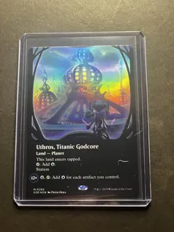 Uthros, Titanic Godcore (Borderless FOIL) Edge of Eternities - MTG - Image 1