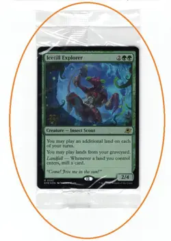 1x - Icetill Explorer - FOIL Prerelease (sealed) - Edge of Eternities - NM MTG - Image 1