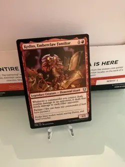 MTG Magic Kediss, Emberclaw Familiar Commander Legends Regular NM/unplayed - Image 1