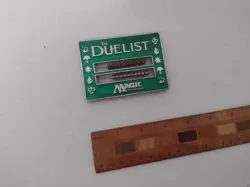 MTG MAGIC THE GATHERING : THE DUELIST ABACUS LIFE COUNTER - GREEN - Image 1