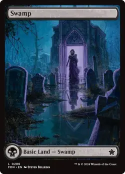 Swamp (0286) Foundations MTG Magic The Gathering - Image 1