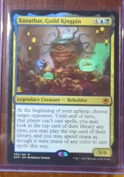 XANATHAR, GUILD KINGPIN mtg NM-M Adventures in The Forgotten Realms - Image 1