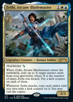 1x Zethi, Arcane Blademaster Moderate Play MTG Magic - Kid Icarus - - Image 1