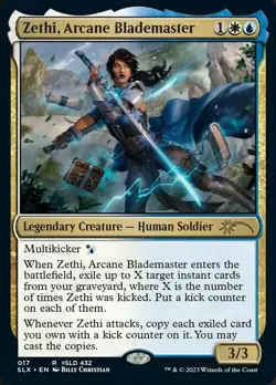 1x Zethi, Arcane Blademaster Moderate Play MTG Magic - Kid Icarus - - Image 2