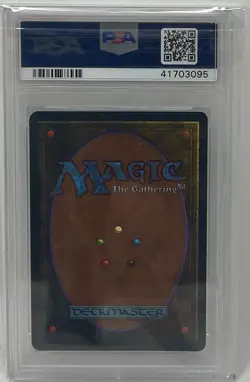 MTG Magic - Antiquities - Haunting Wind - PSA 9 - Image 3