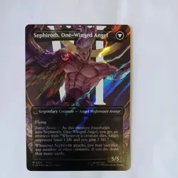 Sephiroth, Fabled SOLDIER (Borderless) (Surge Foil) (0527) Final Fantasy Foil - Image 4