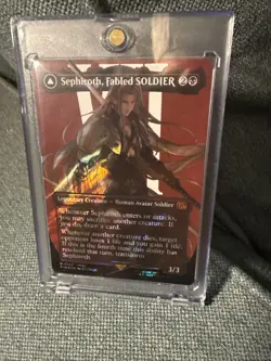 Sephiroth, Fabled SOLDIER (Borderless) (Surge Foil) (0527) Final Fantasy Foil - Image 1
