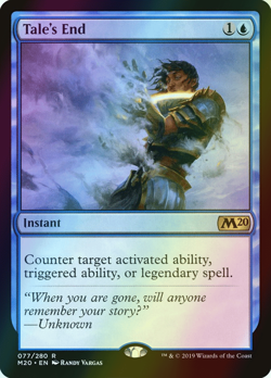 MTG Tale's End Foil ** Core Set 2020 ** English (NM) - Image 2
