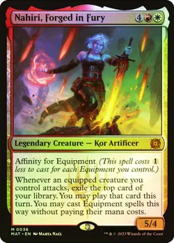 FOIL Nahiri, Forged in Fury ~ March of the Machine: Aftermath [ NM ] [ MTG ] - Image 2