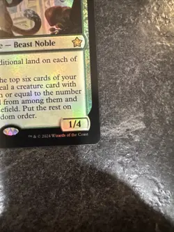 Loot, Exuberant Explorer Foil Card Magic the Gathering Near Mint Condition - Image 2