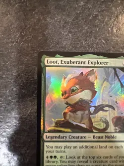 Loot, Exuberant Explorer Foil Card Magic the Gathering Near Mint Condition - Image 4
