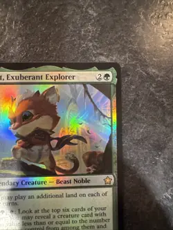 Loot, Exuberant Explorer Foil Card Magic the Gathering Near Mint Condition - Image 5