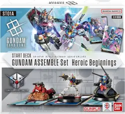 Gundam Card Game Start Deck ASSEMBLE Set ST01 Heroic Beginnings Japanese - Image 1