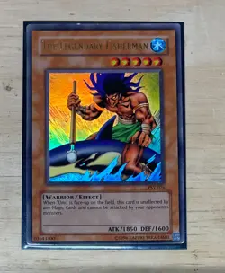 The Legendary Fisherman PSV-076 Yugioh Damaged - Image 1